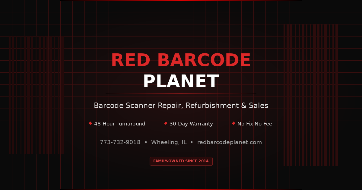 Used Barcode Scanner For Sale & Barcode Repair | RED BARCODE SCANNER
